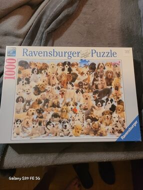 NWT Ravensburger Multi-Colored Puppy Collage Puzzle